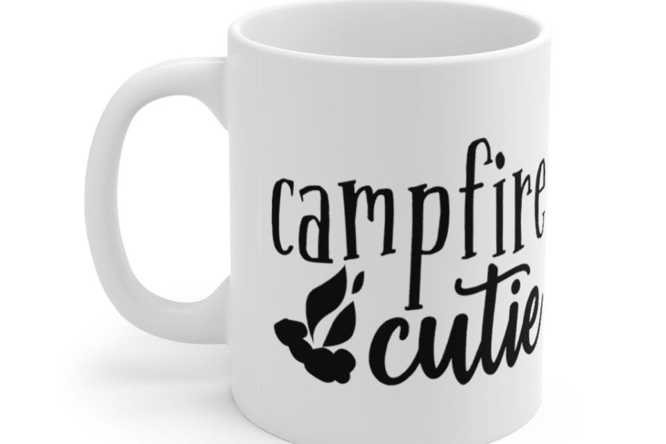 Campfire Cutie – White 11oz Ceramic Coffee Mug