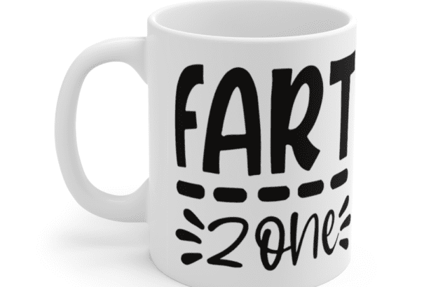 Fart Zone – White 11oz Ceramic Coffee Mug