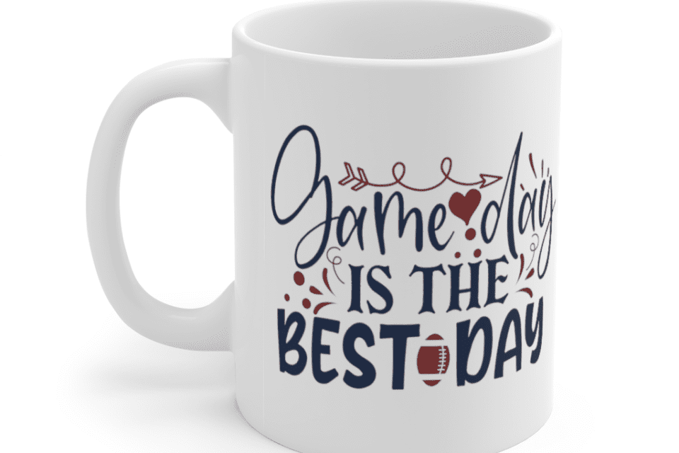 Game Day is the Best Day – White 11oz Ceramic Coffee Mug