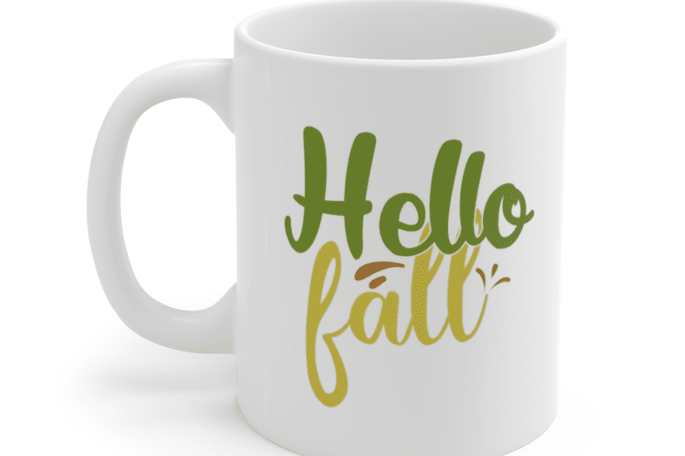 Hello Fall – White 11oz Ceramic Coffee Mug