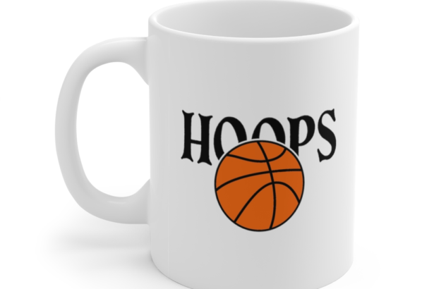 Hoops – White 11oz Ceramic Coffee Mug (2)