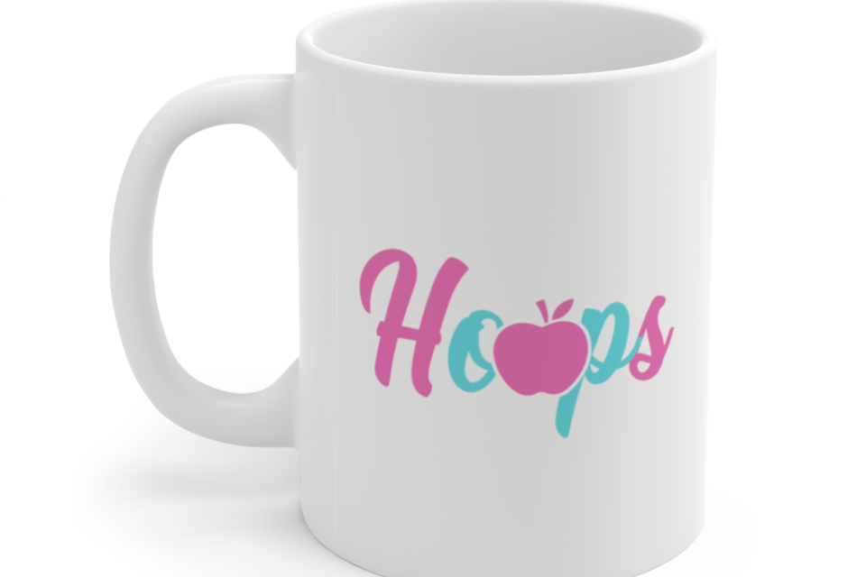 Hoops – White 11oz Ceramic Coffee Mug