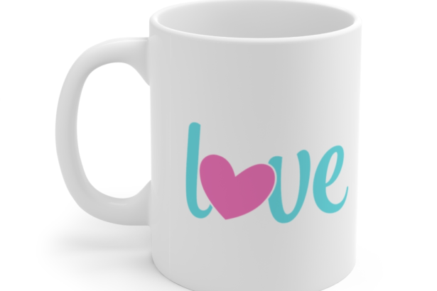 Love – White 11oz Ceramic Coffee Mug (3)
