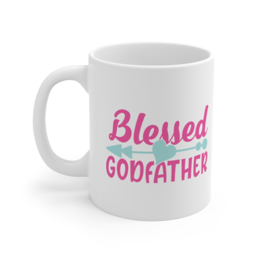 Blessed Godfather – White 11oz Ceramic Coffee Mug