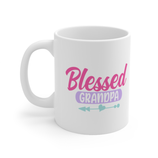 Blessed Grandpa – White 11oz Ceramic Coffee Mug