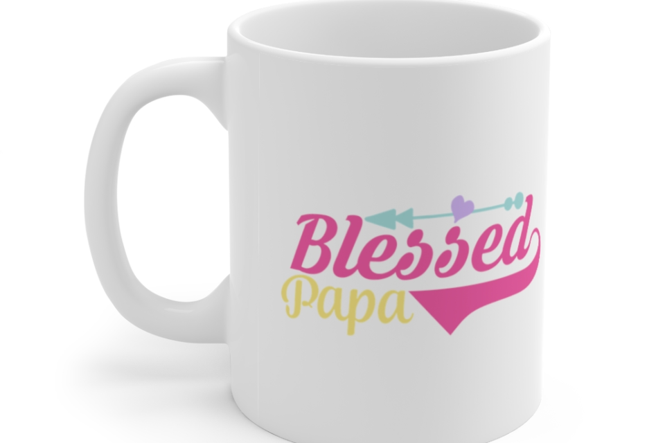 Blessed Papa – White 11oz Ceramic Coffee Mug