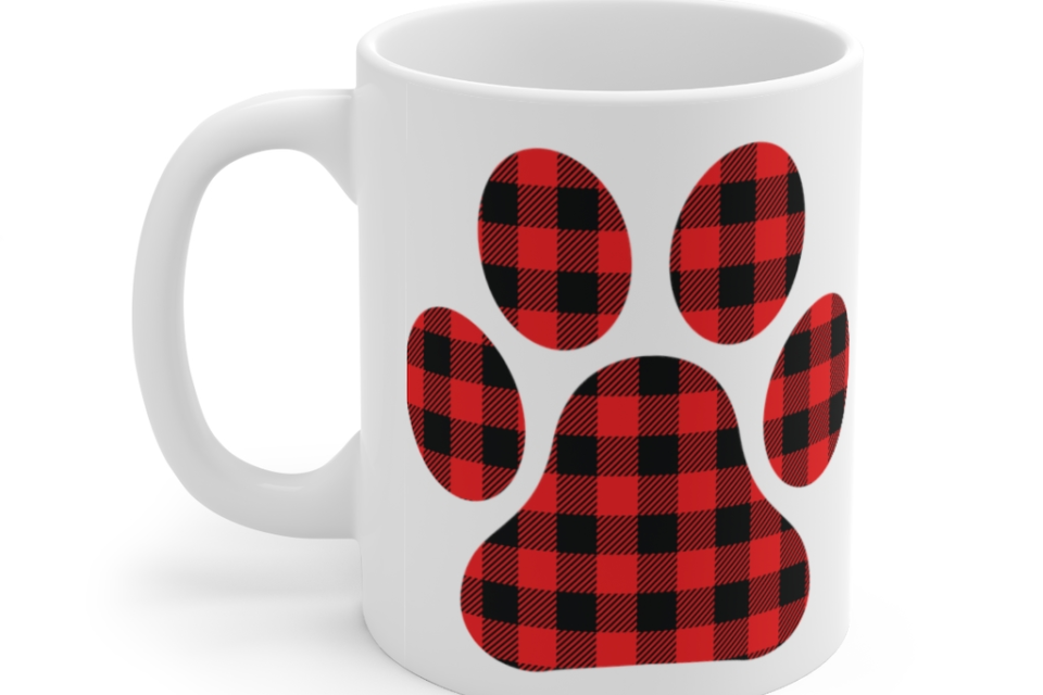 Dog Paw – White 11oz Ceramic Coffee Mug