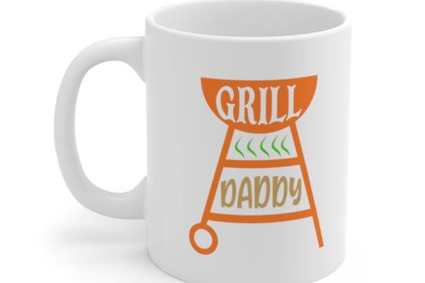 Grill Daddy – White 11oz Ceramic Coffee Mug 1