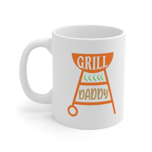 Grill Daddy – White 11oz Ceramic Coffee Mug