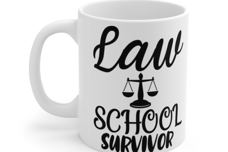 Law School Survivor – White 11oz Ceramic Coffee Mug (2)