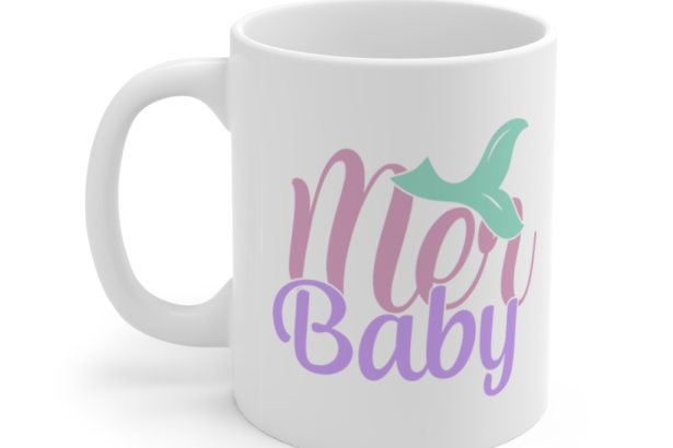 Mer Baby – White 11oz Ceramic Coffee Mug