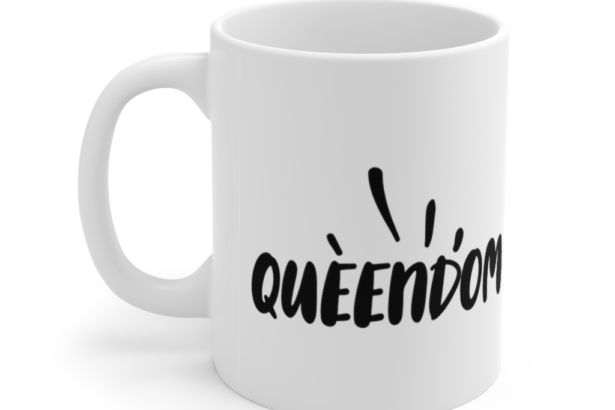 Queendom – White 11oz Ceramic Coffee Mug (2)