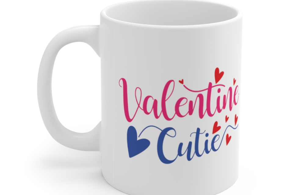 Valentine Cutie – White 11oz Ceramic Coffee Mug