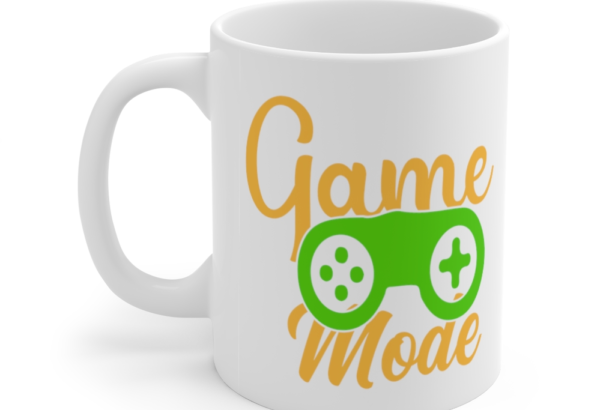 Game Mode – White 11oz Ceramic Coffee Mug
