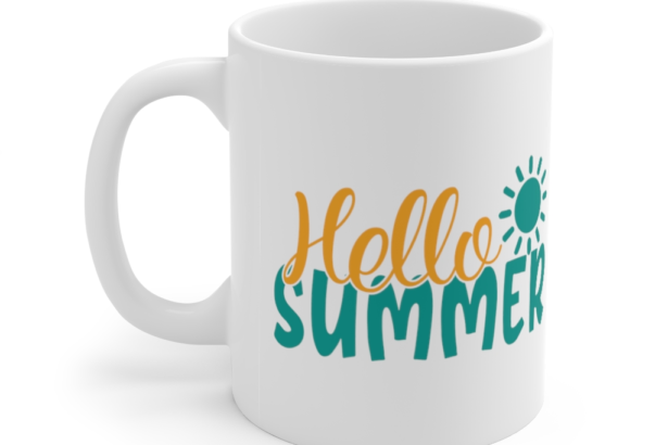 Hello Summer – White 11oz Ceramic Coffee Mug (2)
