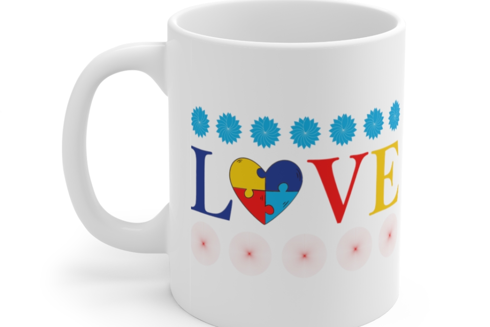 Love – White 11oz Ceramic Coffee Mug 6