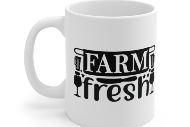Farm Fresh – White 11oz Ceramic Coffee Mug (2)