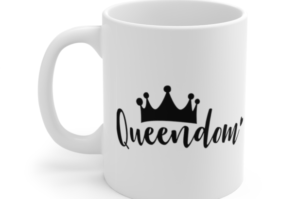 Queendom – White 11oz Ceramic Coffee Mug (3)