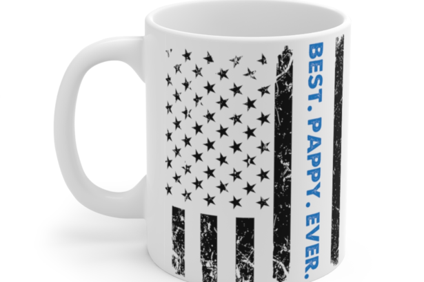 Best. Pappy. Ever. – White 11oz Ceramic Coffee Mug (2)