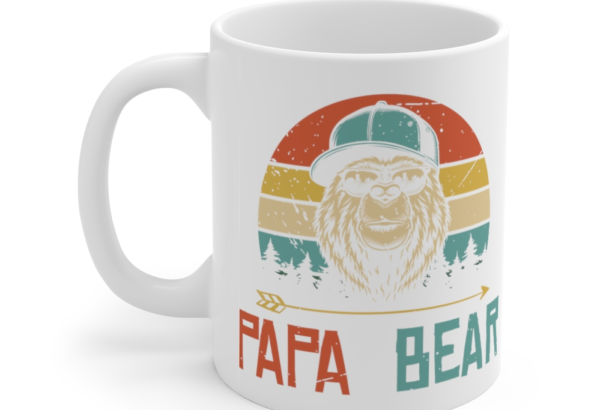 Papa Bear – White 11oz Ceramic Coffee Mug (8)