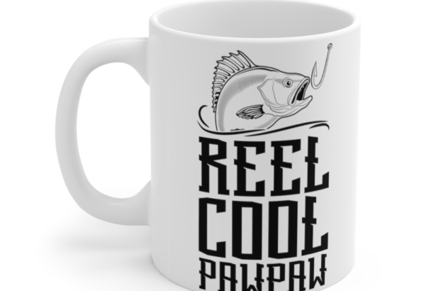 Reel Cool Pawpaw – White 11oz Ceramic Coffee Mug