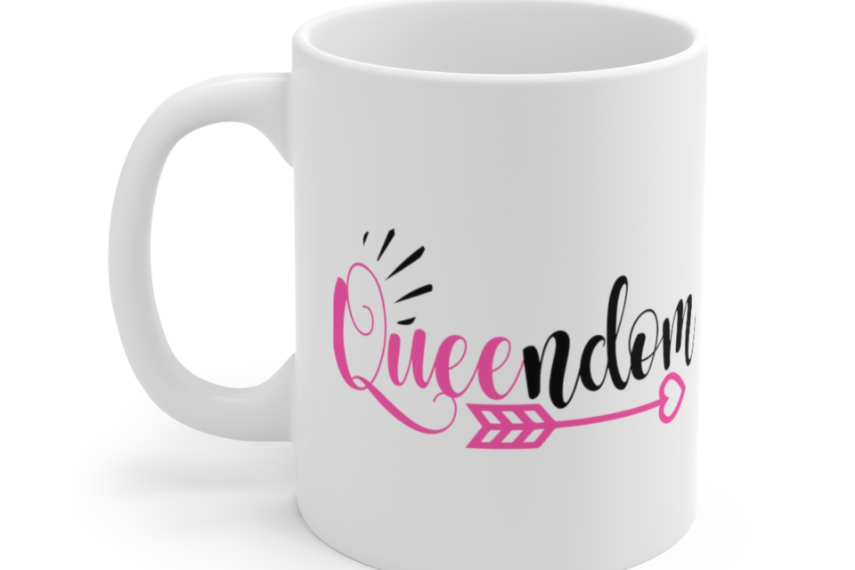Queendom – White 11oz Ceramic Coffee Mug (4)