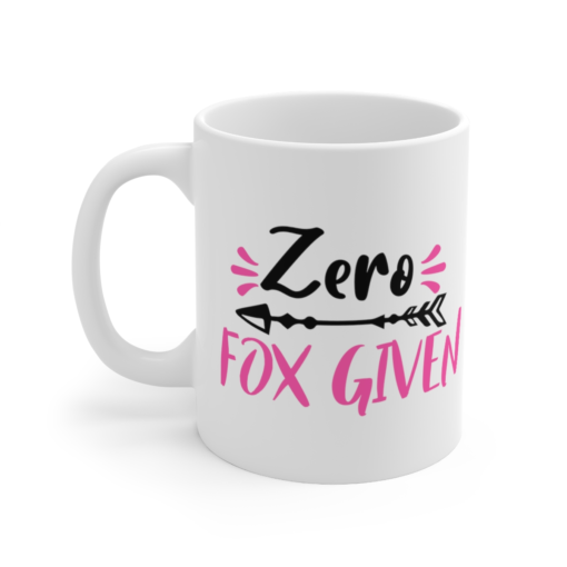 Zero Fox Given – White 11oz Ceramic Coffee Mug (3)