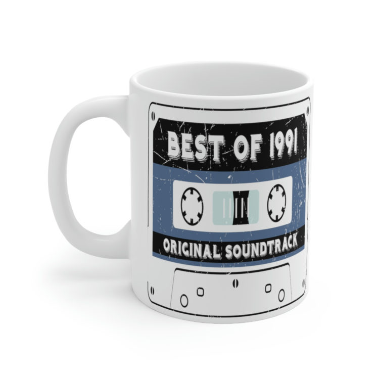 [Printed in USA] Best of 1991 Original Soundtrack - White 11oz Ceramic Coffee Mug
